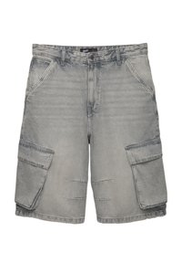 SKATER - BERMUDA - Jeansshorts - light grey