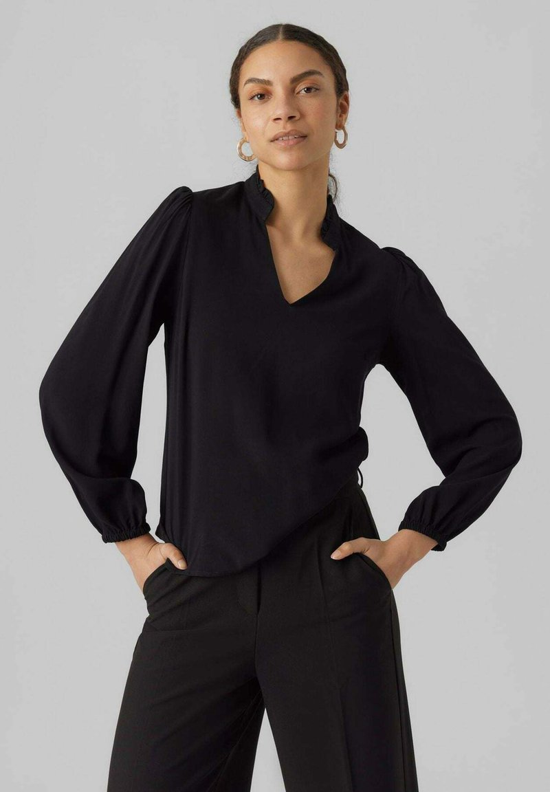 VERO MODA dam blus VMBRITT - Black