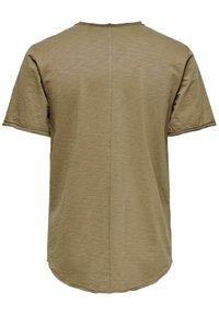 Only & Sons ONSBENNE LONGY TEE - T-shirts basic - shitake