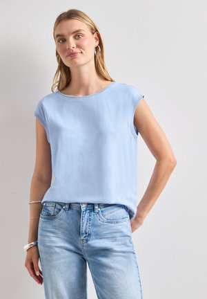 Street One, T-shirt basique - cashmere blue