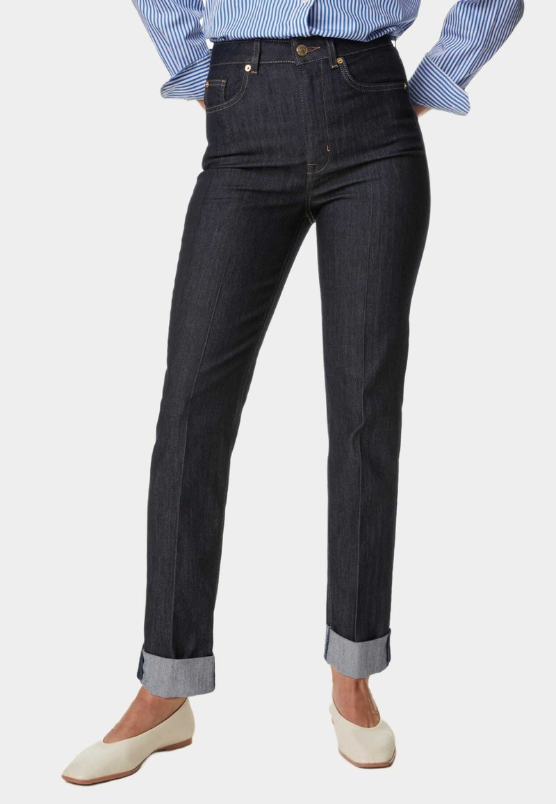 Marks & Spencer Vaqueros slim fit - mottled blue