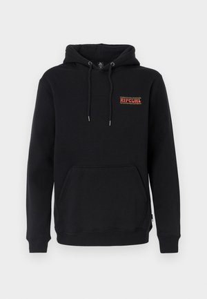 SHRED TILL HOOD UNISEX - Kapucnis pulóver - black