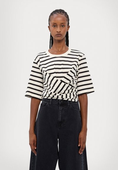 Baum und Pferdgarten JALYA - Tricou cu imprimeu - black whisper stripe