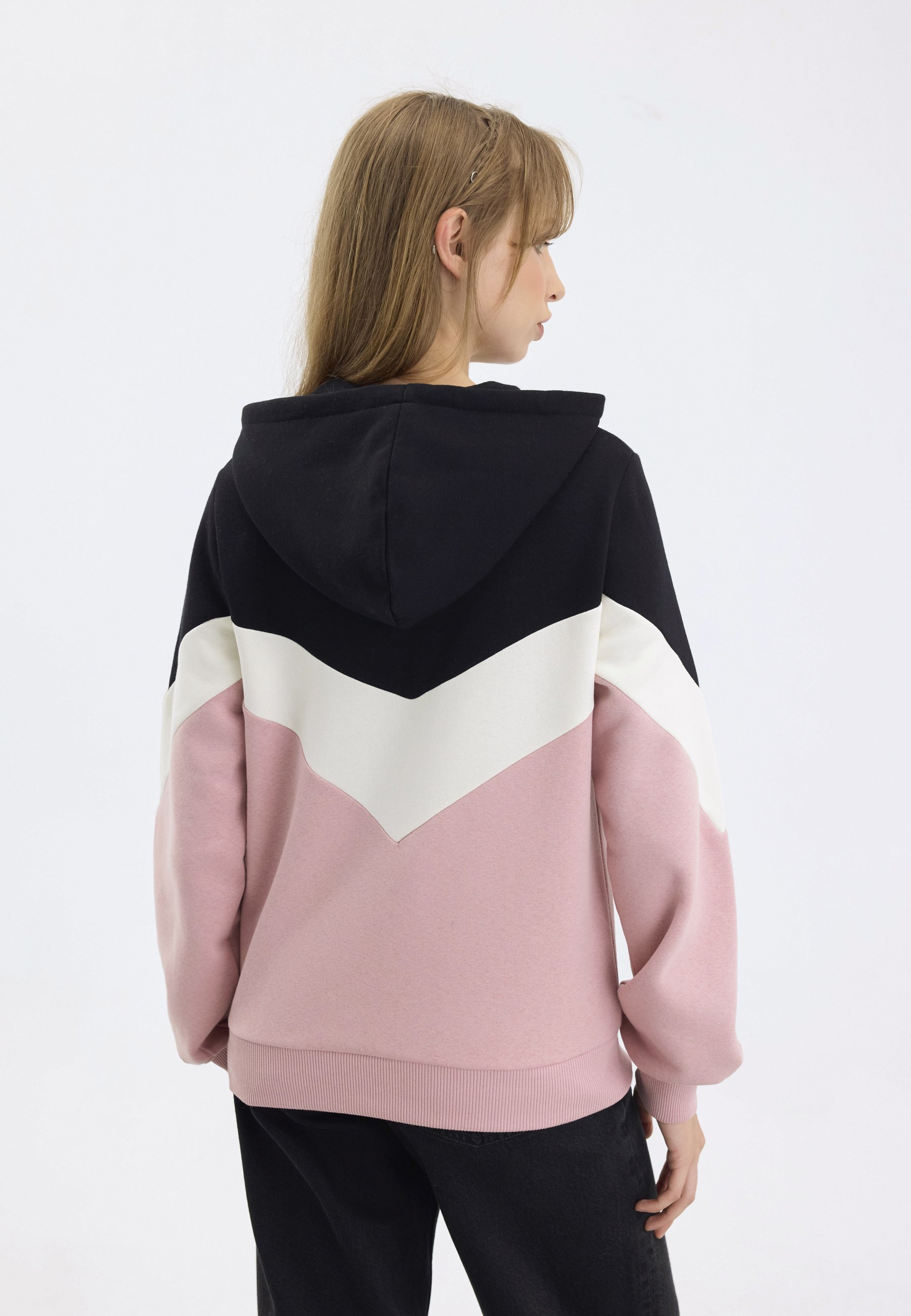 Even\u0026Odd Sweatshirt - black/off-white/light pink/black - Zalando.co.uk