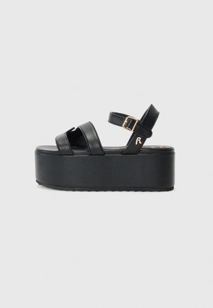 DIANE  - Platform sandals - black