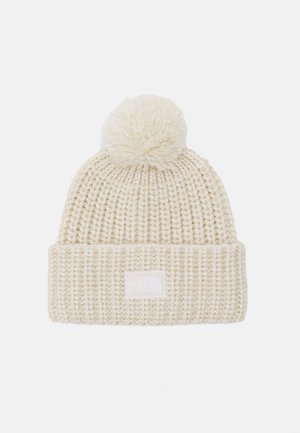 The North Face COZY CHUNKY CABIN BEANIE UNISEX - Lue - gardenia white/gravel/khaki stone