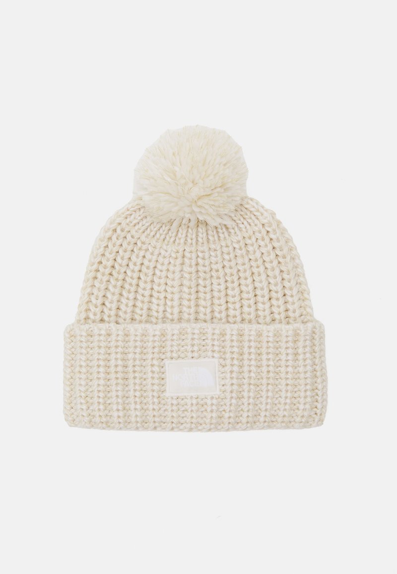 The North Face COZY CHUNKY CABIN BEANIE UNISEX - Kapa - gardenia white/gravel/khaki stone