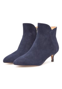 Woden SAGA ZIP  - Klasične gležnjače - dark navy