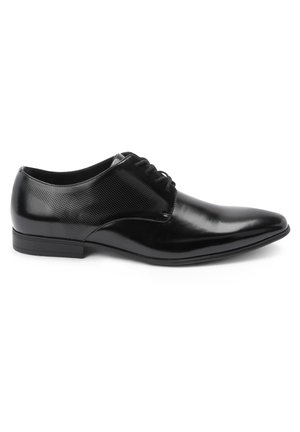 DERBY - Smart lace-ups - black hi shine