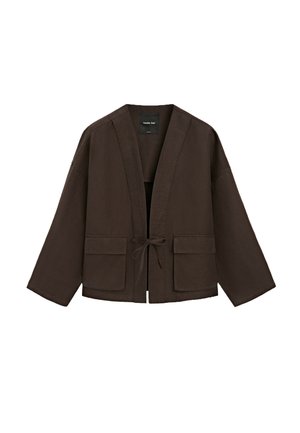 Massimo Dutti, Veste légère - dark brown