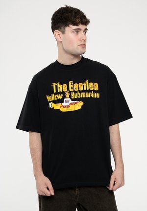 Print T-shirt - black