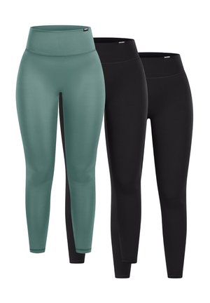RAISA 3ER PACK SPORTS SET - Trikoot - schwarz schwarz grün