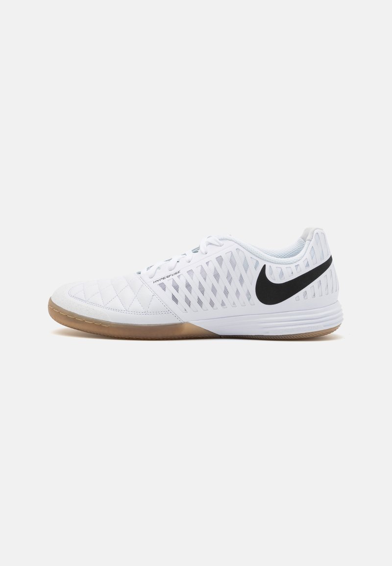Nike Performance LUNAR GATO - Futbola zābaki iekštelpām - white/light brown