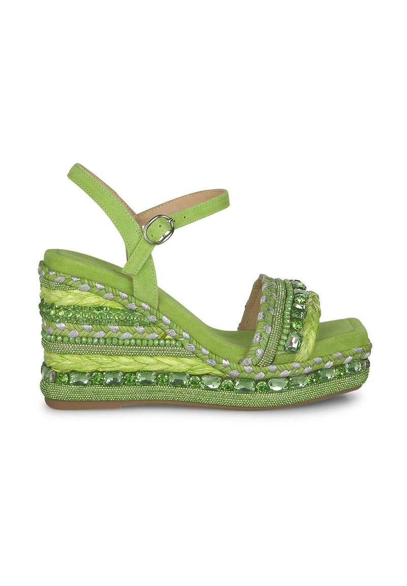 Alma en Pena Sandales à talons hauts - verde claro