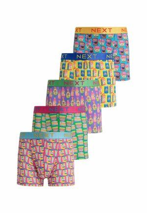 Next, REGULAR FIT - TRUNKS BOXERS 5 PACK - Trunks - pink japanese packaging print