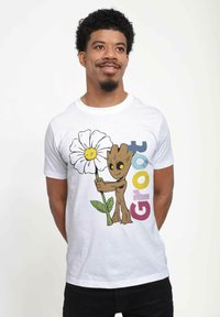 Marvel GOTG CLASSIC GROOT OVERSIZE UNISEX - T-shirt z nadrukiem