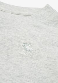 Abercrombie & Fitch TEE 3 PACK - Majica z dolgimi rokavi - schwarz/hellgrau/blau