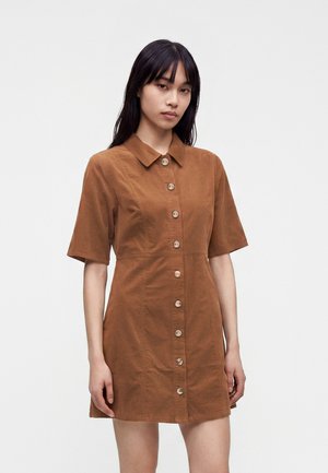 ONLY, ONLAIME SHORT DRESS - Blousejurk - bison