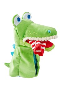 HABA ALLESFRESSER KROKO - Cuddly toy - multi
