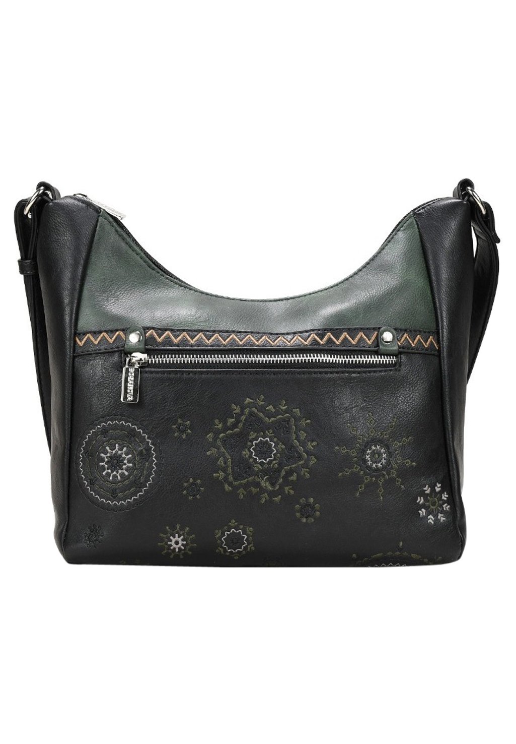 Bosanova BOLSO PIEL VEGANA HELENA MARRON - Bandolera - black/negro - Zalando .es