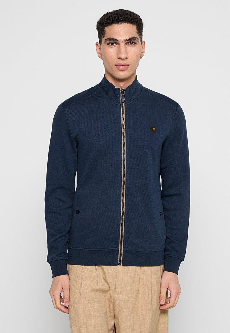 NO EXCESS Sweater met rits donkerblauw NO EXCESS Sweater met rits donkerblauw