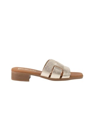 KESLEM, SANDALIAS KESLEM, MUJER - Sandalias planas - dorado