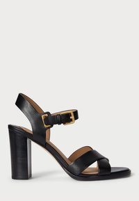 EMERYN LEATHER SANDAL - Riemensandalette - black
