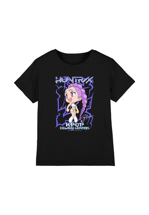 KPOP DEMON HUNTERS - HUNTRIX RUMI POSTER - Print T-shirt - black
