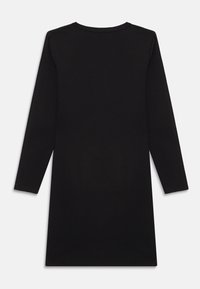 Calvin Klein Jeans PUNTO BODYCON DRESS - Obleka iz džersija - black