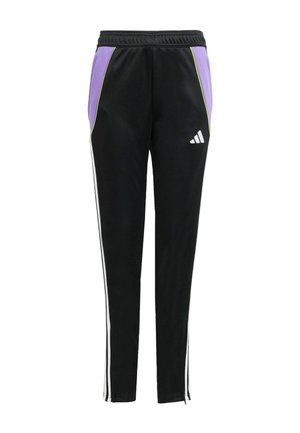 adidas Performance TIRO 24 SLIM - Pantalon de survêtement - black   purple rush