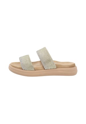 Mules - metallic