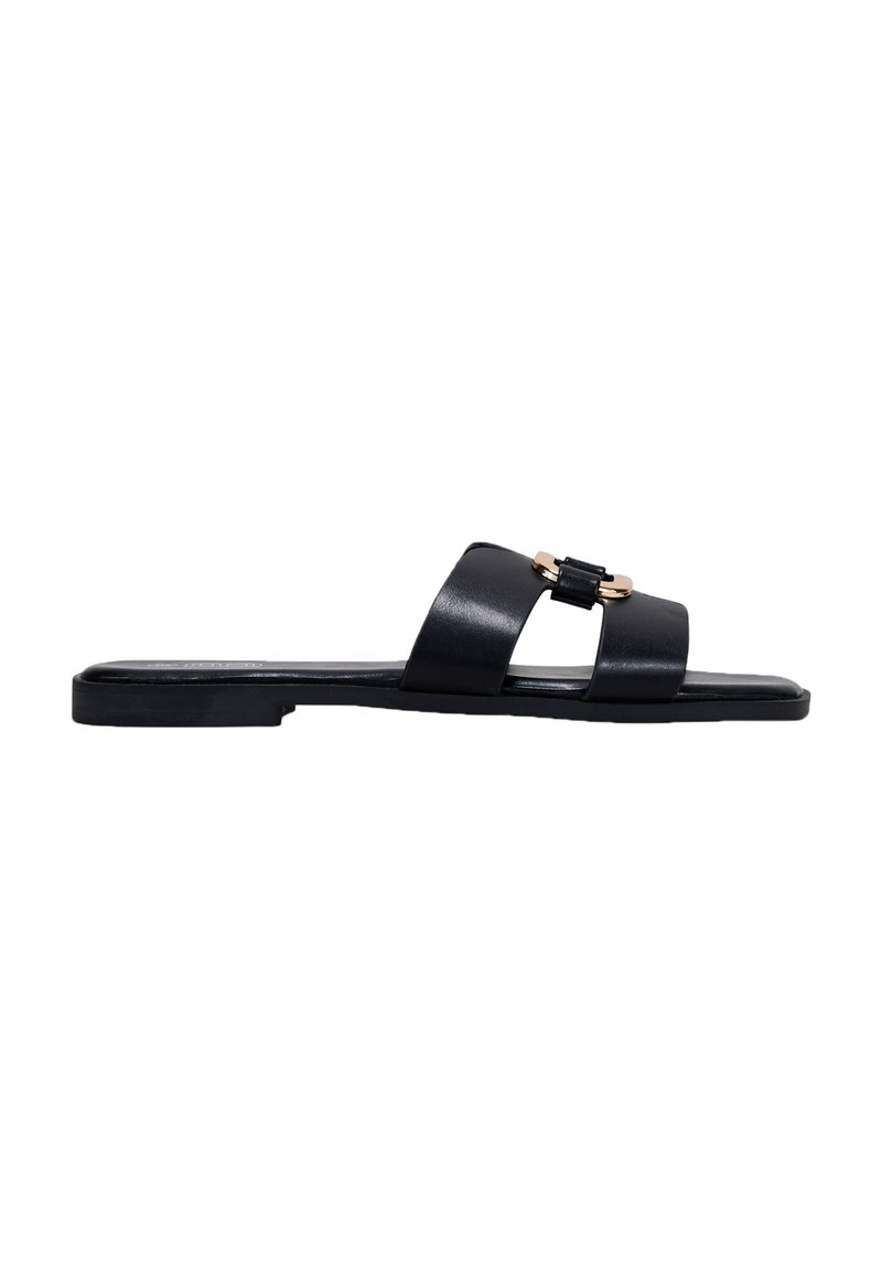Bosanova CON METAL DECORATIVO - Pantolette flach - black