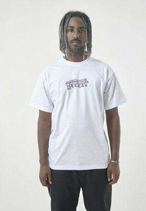 CLASSIC WORM - Print T-shirt - white