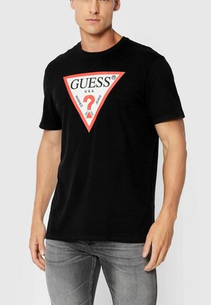 T-shirt con stampa - nero