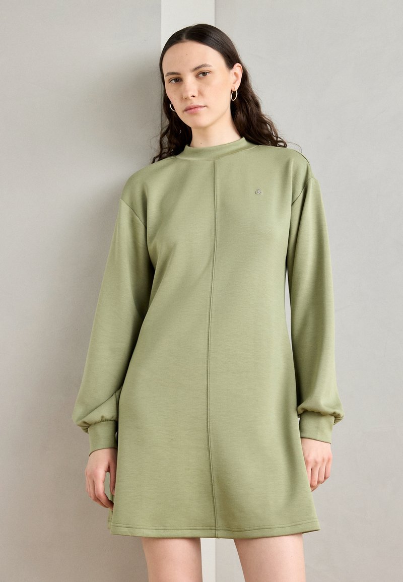 Scotch & Soda DRESS - Jerseykjole - oil green
