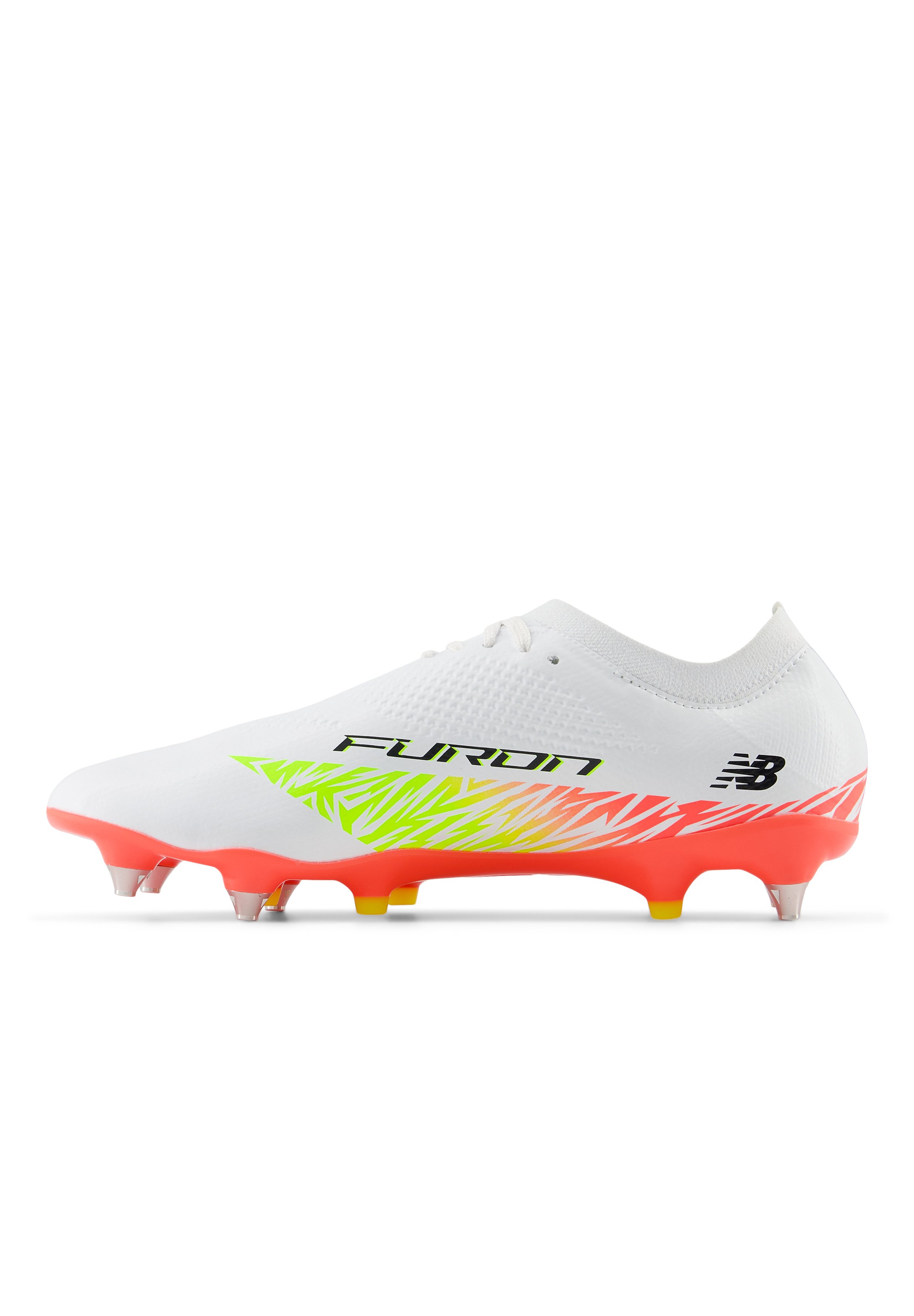 orange new balance football boots