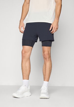 SENSE SHORTS  - Short 2 en 1 - deep black