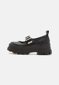 ASPHA BUCKLE - Platoo-avokkaat - black/silver