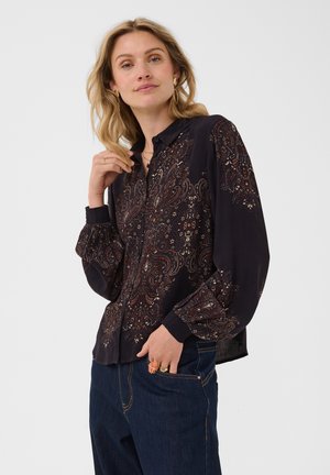 Cream, CRJOSIA BLOUSE - Chemisier - black ethnic florals