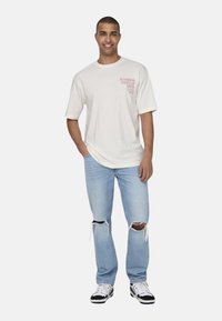 Only & Sons KENNY KURZARM  - T-Shirt print - weiß
