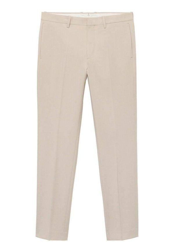 STRETCH SUPER SLIM-FIT - Trousers - beige4