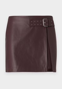 ONLCASSIDY SKIRT - Fustă mini - deep mahogany