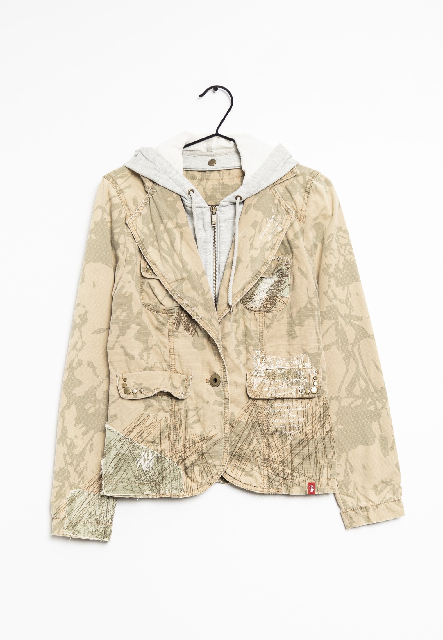 Jupe Courte Beige EDC By Esprit - Taille 38 - Occasion Très Bon état