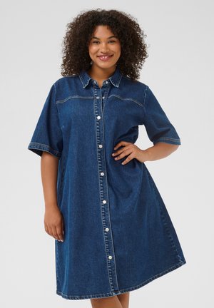 Denim dress - medium blue denim