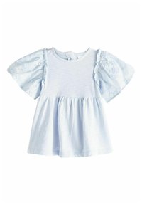Next SHORT SLEEVE EMBROIDERED - REGULAR FIT - Printtipaita - blue flower