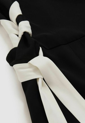 Reiss SIDE WIDE-LEG - Kombinezons - navy/white