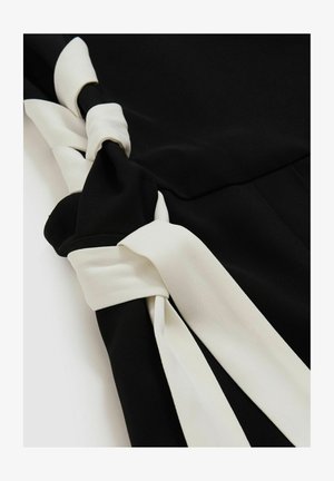 Reiss SIDE WIDE-LEG - Kombinezons - navy/white