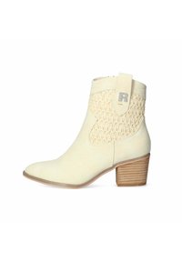 Stivaletti texani / biker - biancosporco