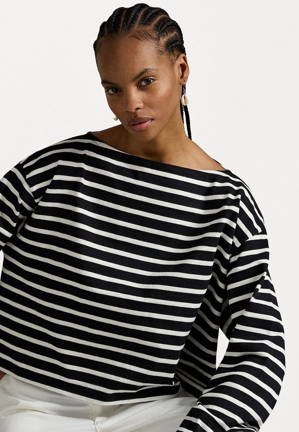 STRIPED BOATNECK MARINER T-SHIRT - Long sleeved top3