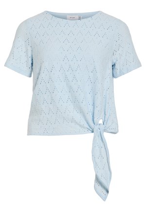 VILA, Short Sleeved VIAMALINA Round neck - T-shirt imprimé - nantucket breeze